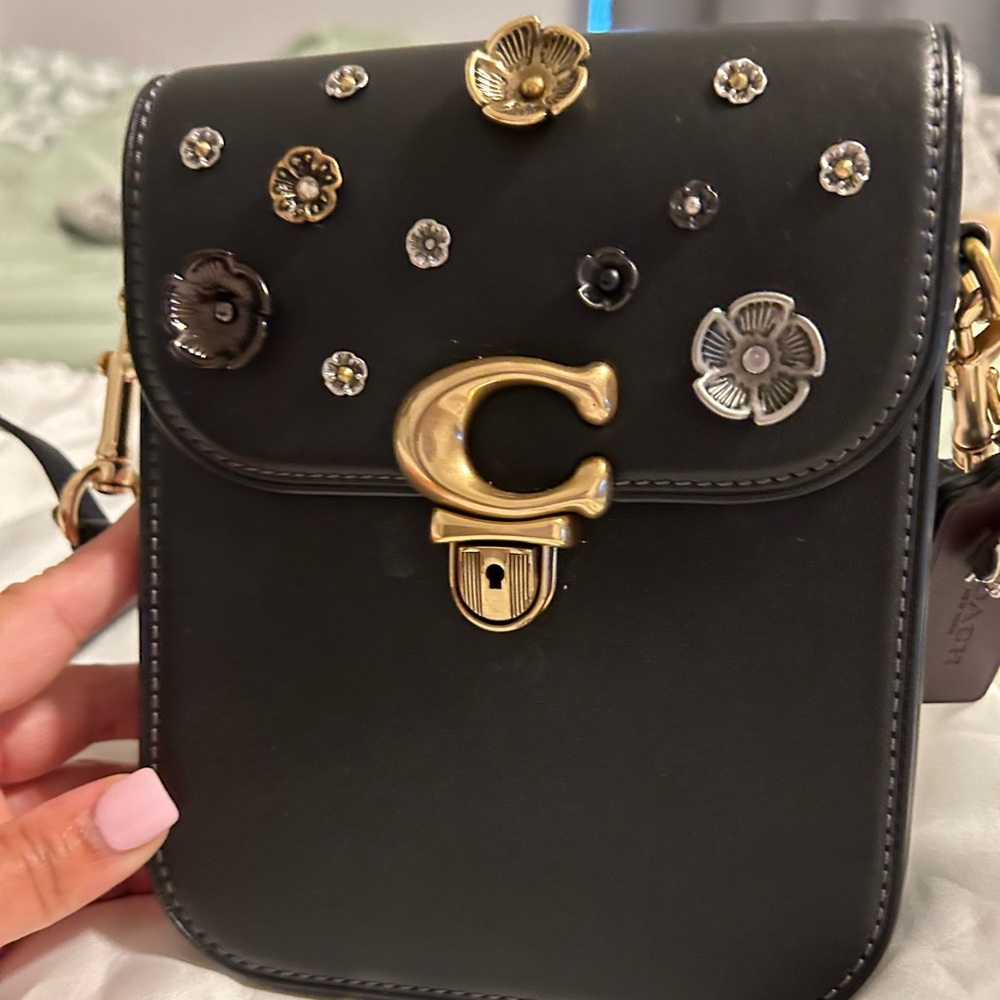 Coach Tall Studio up-crafted crossbody
